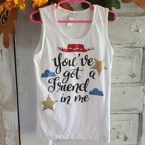 Girls tank size M probably a size 7